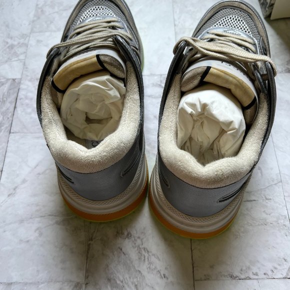 Gucci UltraPace Grey sneaker EU 40 US 9.5W 7M - Picture 4 of 5